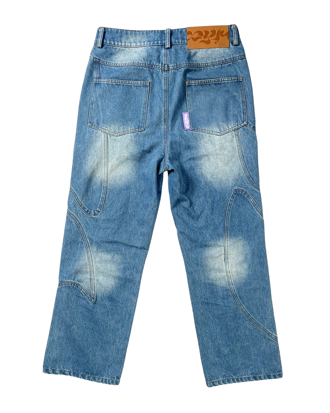 « X » JEAN APU ✽ - BLEU DÉLAVÉ