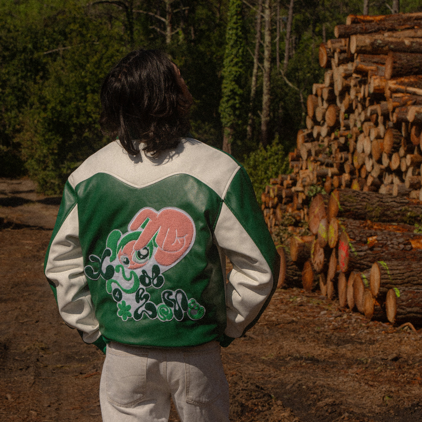 Lover Leather Jacket -  Forêt/Verte