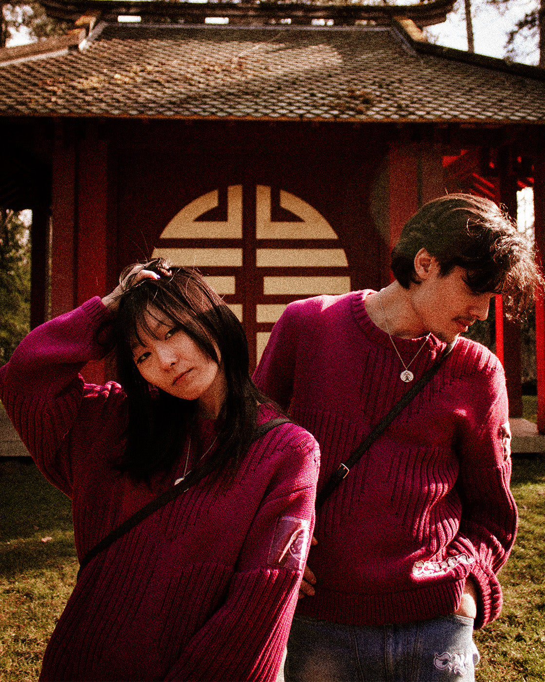 « Y » KNITWEAR APU ✽ - FUCHSIA