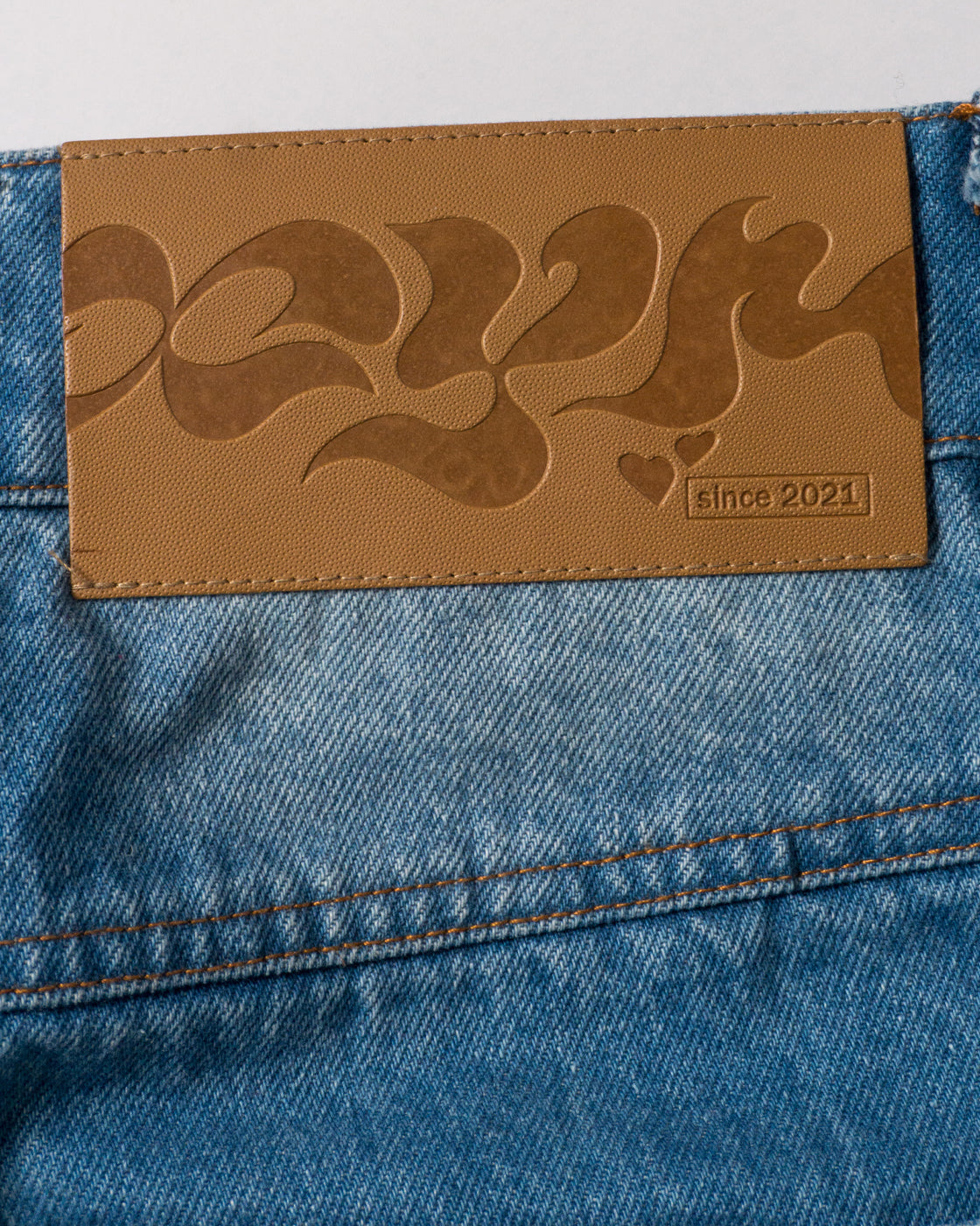 « X » JEAN APU ✽ - BLEU DÉLAVÉ