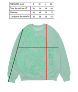 KnitJade / Pull tissé - Vert